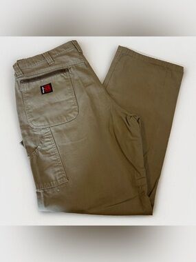 Wrangler Riggs Workwear Pants Size 36x32 Straight Leg Khakis Gorpcore Utility
